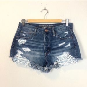 American Eagle Vintage Hi-Rise Festival Shorts 8